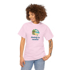 T-Shirt Vacation Vibes — "Mentally On Vacation" Beach Graphic Tee