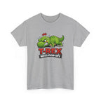 “T-Rex Hates Push-Ups” Funny Dinosaur Gym Workout Graphic Tee