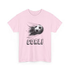 Football Soccer 'GOAL!' Graphic Tee - Fast Ball Design, Soccer Fan Shirt