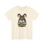 Goat Ibex Soccer Tee — "My Team Is the GOAT" Sports Fan T-Shirt