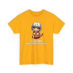 Cute Cat Football T-Shirt — "I just hope both teams have fun"