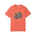 Party Time! Graphic T-Shirt — Retro Colorful Celebration Tee