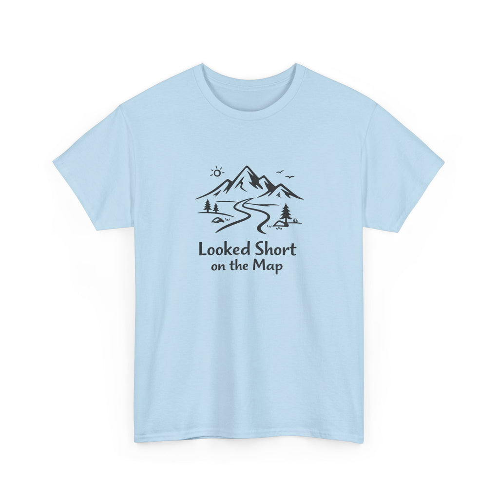 Looked Short on the Map Funny Mountain Hiking T-Shirt