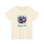 Gaming T-Shirt — 'Game On' Color Splash Controller Tee