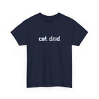 Cat Dad T‑Shirt — Minimalist Funny Cat Lover Tee