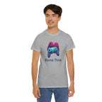 Gaming Tee - 'Game Time' Dual Controllers Graphic Shirt for Gamers