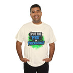 Pro in Procrastinate T-Shirt — Funny Sarcastic Graphic Tee for Chronic Procrastinators