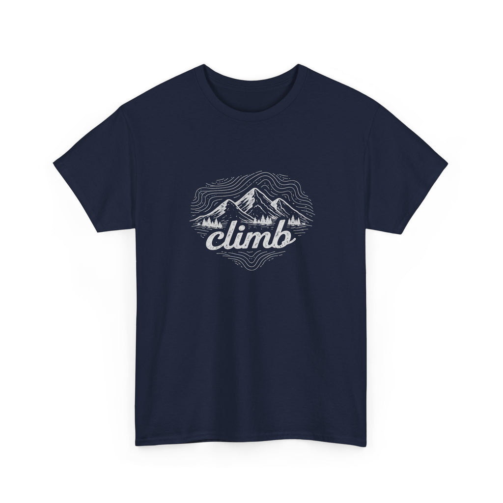 Climb Mountains Graphic Tee — Adventure Hiking T‑Shirt