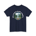 Campfire T-Shirt — "Life Is Better by the Campfire" Scenic Outdoor Tee