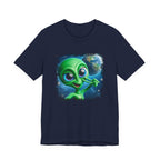 Unisex Jersey Alien Selfie Short Sleeve Tee