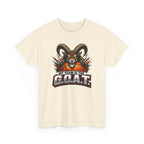 G.O.A.T. Graphic Tee — Fierce Goat Basketball Player Fan Shirt
