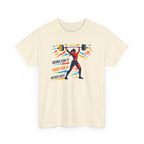 Weightlifting Motivation Tee — “Work For It, Fight For It, Never Quit” Women's Gym Shirt