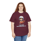 Cute Cat Football T-Shirt — "I just hope both teams have fun"