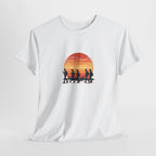 Sunset Smartphone Zombies T-Shirt — Retro Graphic Tee