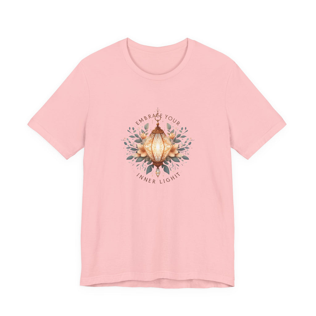 Lotus Lantern Tee — Embrace Your Inner Light Short Sleeve Shirt