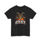 G.O.A.T. Graphic Tee — Fierce Goat Basketball Player Fan Shirt