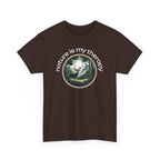 Nature Is My Therapy T-Shirt — Forest Meditation Graphic Tee