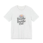 Breathe In Breathe Out T‑Shirt — Lotus Mindfulness Tee for Yoga & Relaxation