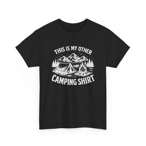 Camping Shirt T‑Shirt — "This Is My Other Camping Shirt" Outdoor Tee