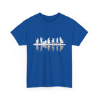 Music Band Silhouette Tee — Musicians Reflection T-Shirt