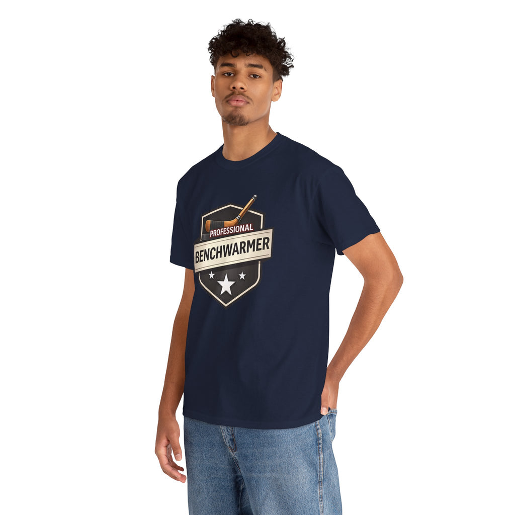 Professional Benchwarmer Hockey T‑Shirt – Funny Sports Gift Tee for Coaches & Fans