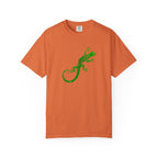 Green Gecko Graphic T-Shirt — Nature Lizard Shirt