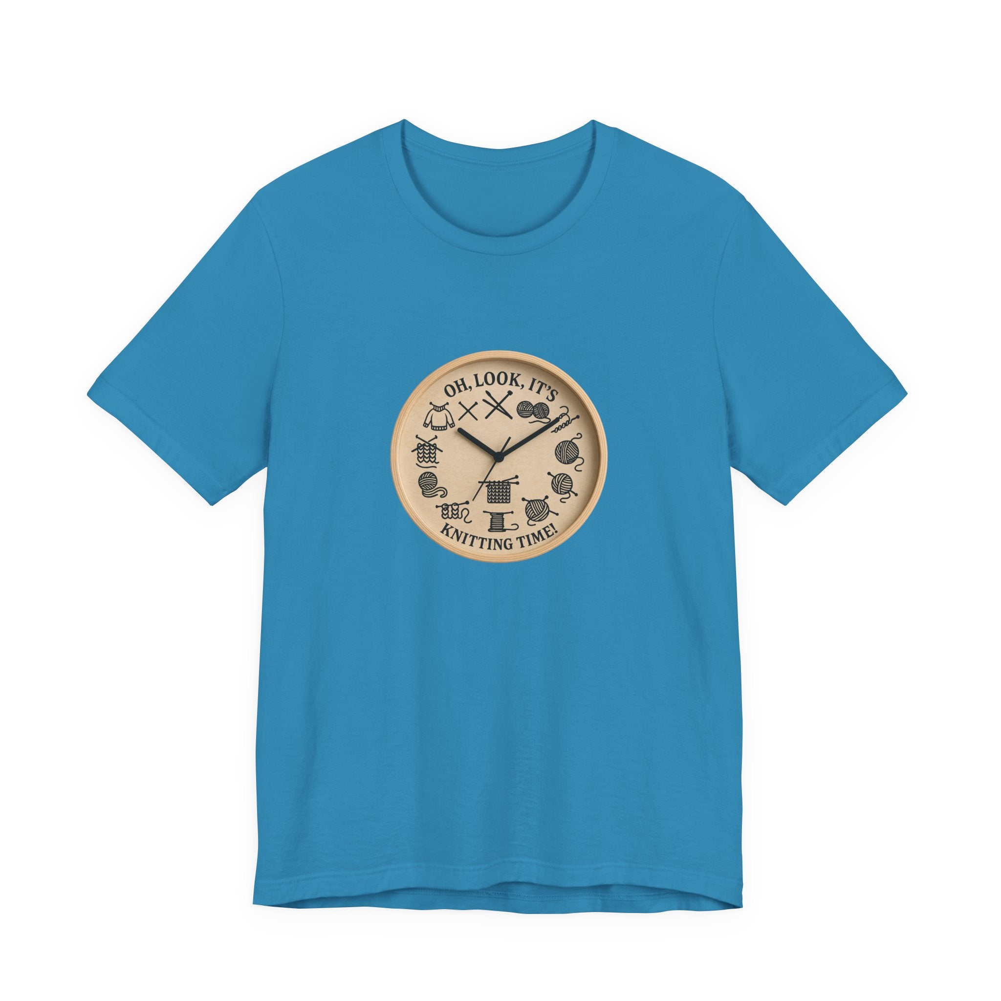 Knitting Time T-Shirt — "Oh, Look, It’s Knitting Time!" Graphic Tee