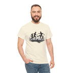 Youth Playing Soccer Silhouette Tee – Fun Outdoor Play Graphic T‑Shirt