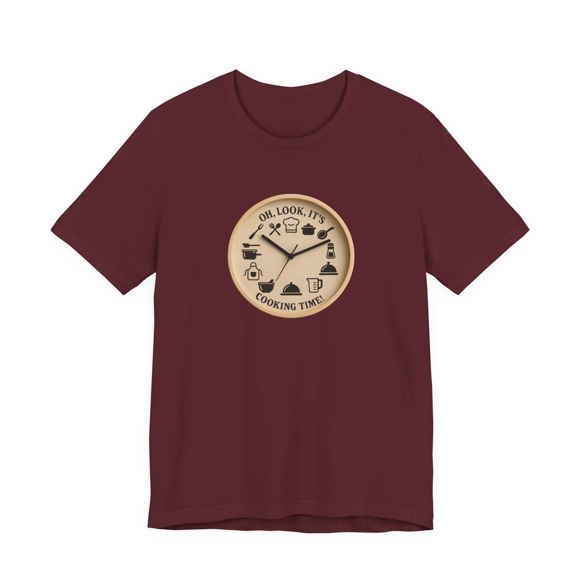 Cooking Time T-Shirt — "Oh, Look, It's Cooking Time" Graphic Tee