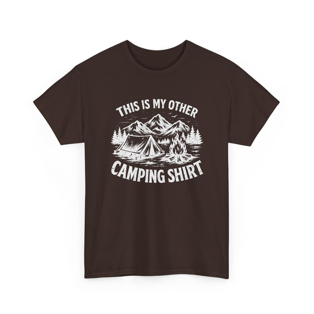 Camping Shirt T‑Shirt — "This Is My Other Camping Shirt" Outdoor Tee