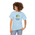 T-Shirt Vacation Vibes — "Mentally On Vacation" Beach Graphic Tee