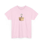 T-Shirt — Lightbulb Idea Think Outside The Box Graphic Tee