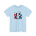 Music And Dance T-Shirt — Colorful Silhouette Graphic Tee