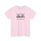 "I’m 99% Angel but ohh that 1%" - Funny Angel Wings Graphic Tee