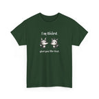 "I'm Weird. Glad You Like That." Weird Foxes T‑Shirt — Cute Retro Animal Tee