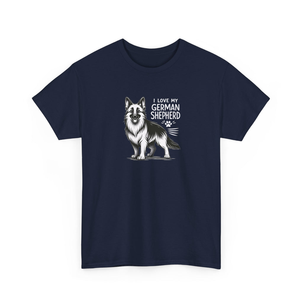 'I love my german shepherd'
