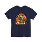 Slow Gains T-Shirt — Funny Sloth Gym Tee