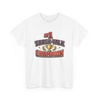 Trash Talk Champion T-Shirt — #1 Trophy Graphic Tee for Gamers & Sports Fans