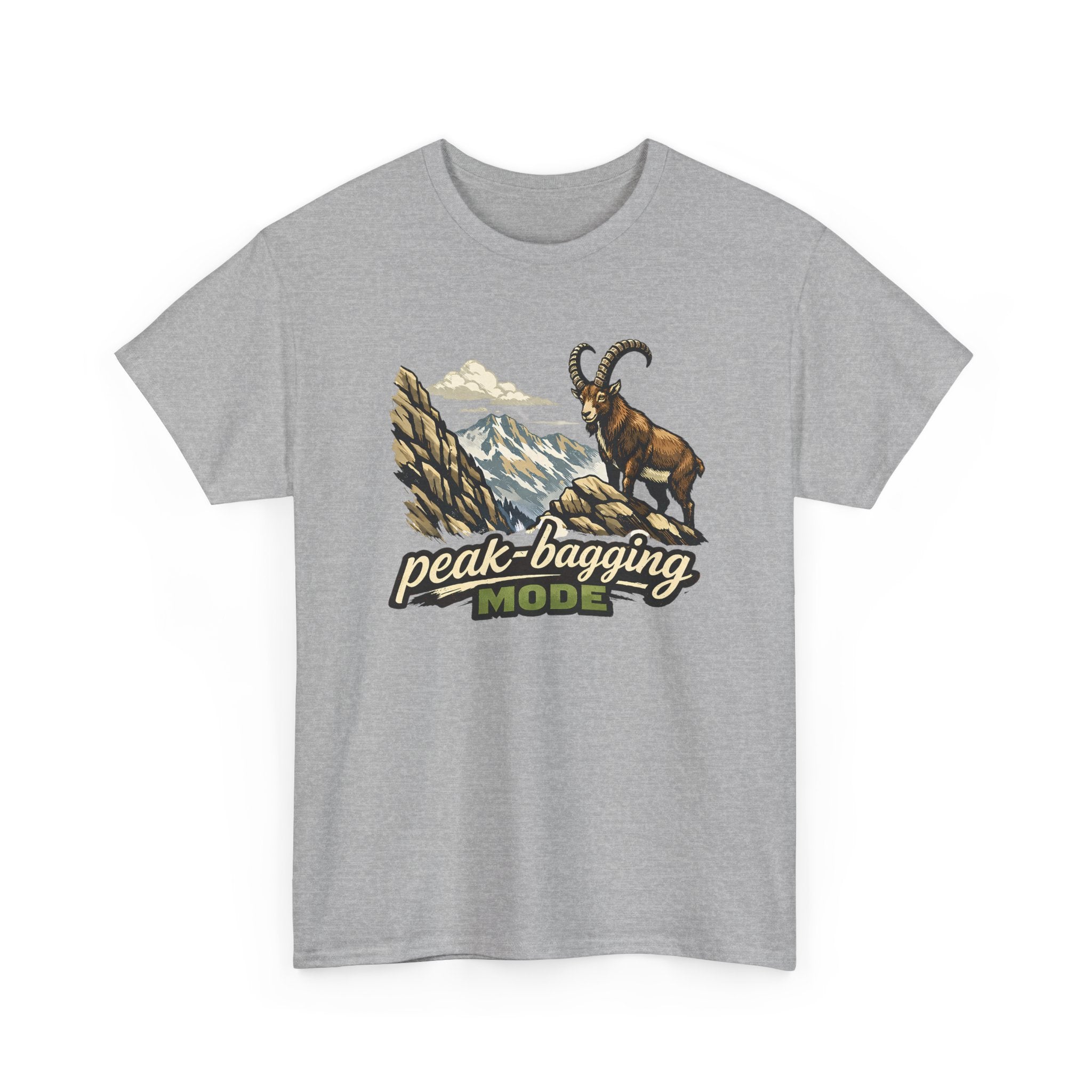 Peak-Bagging Mode Hiking Mountain Climbing T-Shirt