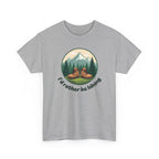Hiking T-Shirt — 'I'd Rather Be Hiking' Mountain & Camping Graphic Tee