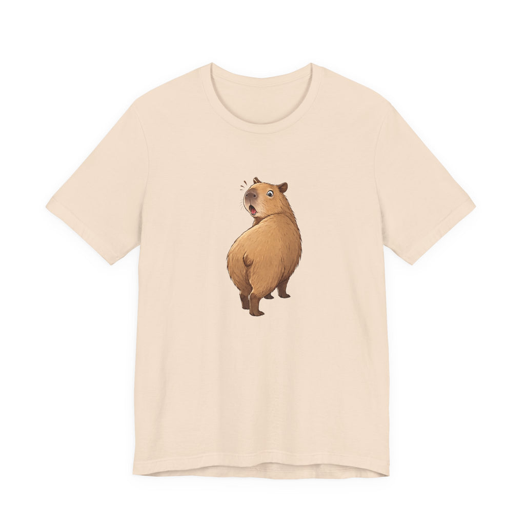 Capybara Lookover T‑Shirt — Funny Woodland Animal Tee