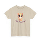 Stay Pawsitive Tee — Cute Kitten Graphic T-Shirt