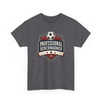 Professional Benchwarmer Soccer T-Shirt Funny Sports Tee