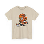 Field Hockey Lion Mascot T-Shirt — Player Cartoon Graphic Tee