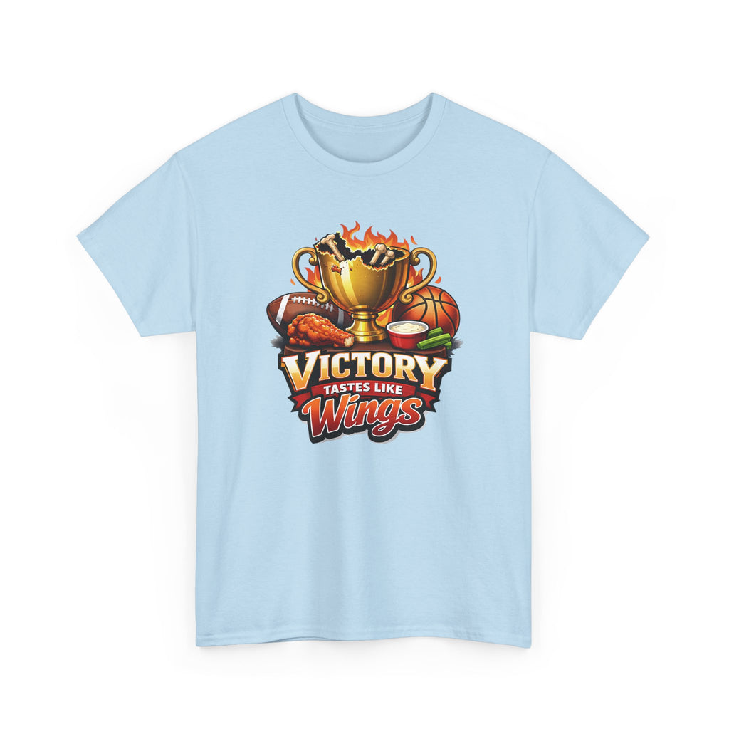 Victory T-Shirt - "Victory Tastes Like Wings" Sports & Game Day Tee