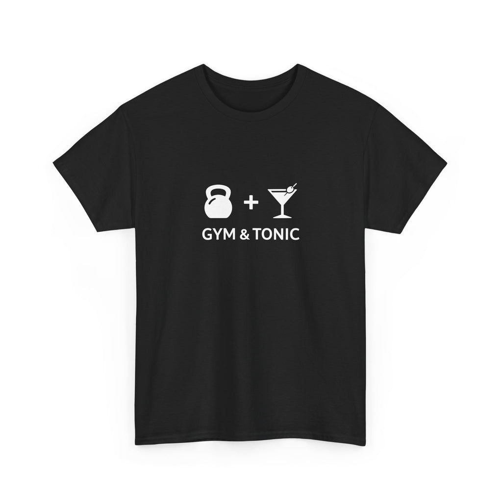 Gym & Tonic Tee — Funny Fitness Cocktail Workout T-Shirt