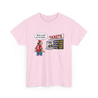T-Shirt - Funny Sports Game Ticket Design (“Need a loan for one ticket…”)