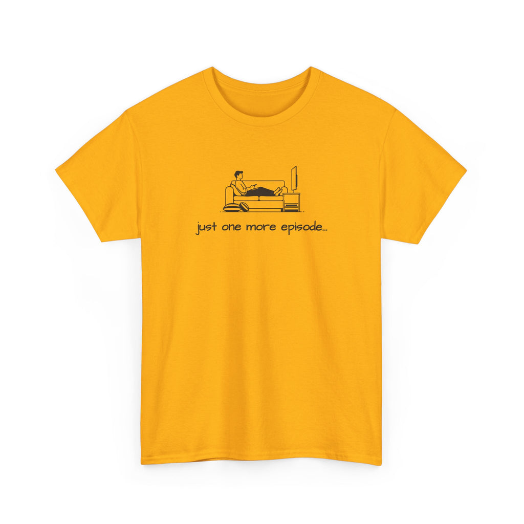 TV Binge Tee — "just one more episode" Guys Graphic T-Shirt