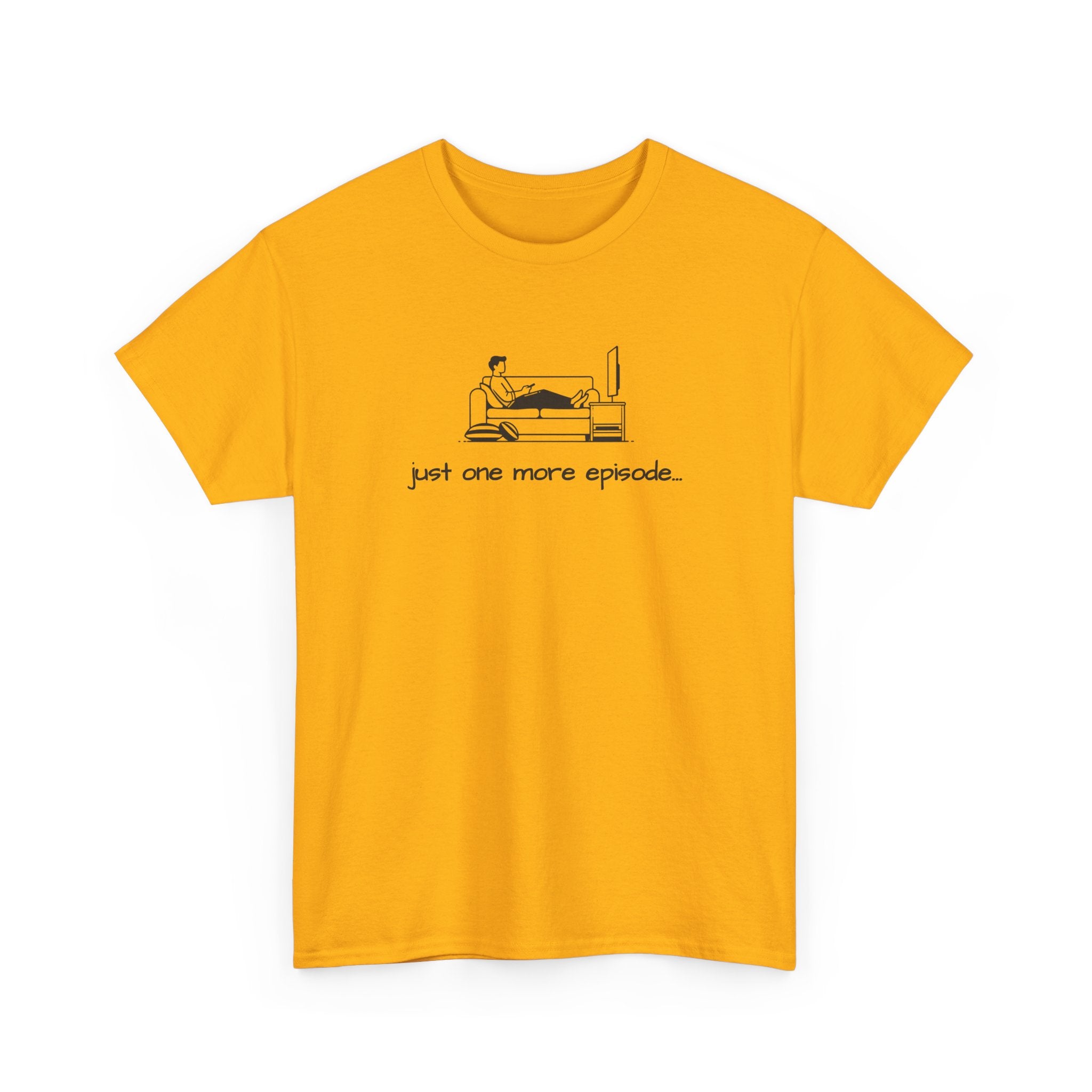 TV Binge Tee — "just one more episode" Guys Graphic T-Shirt