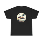 Retro Space T‑Shirt — Vintage Sci‑Fi Rocket Tee